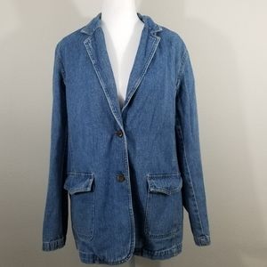 Liz Claiborne Denim Blazer, size 16